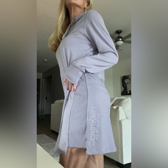 Calvin Klein Women’s Performance Fitness Workout Dress Size Large…Light Purple - Picture 4 of 7